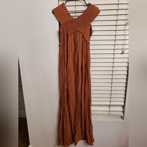 NEW Rust/ Brown Maxi with pockets